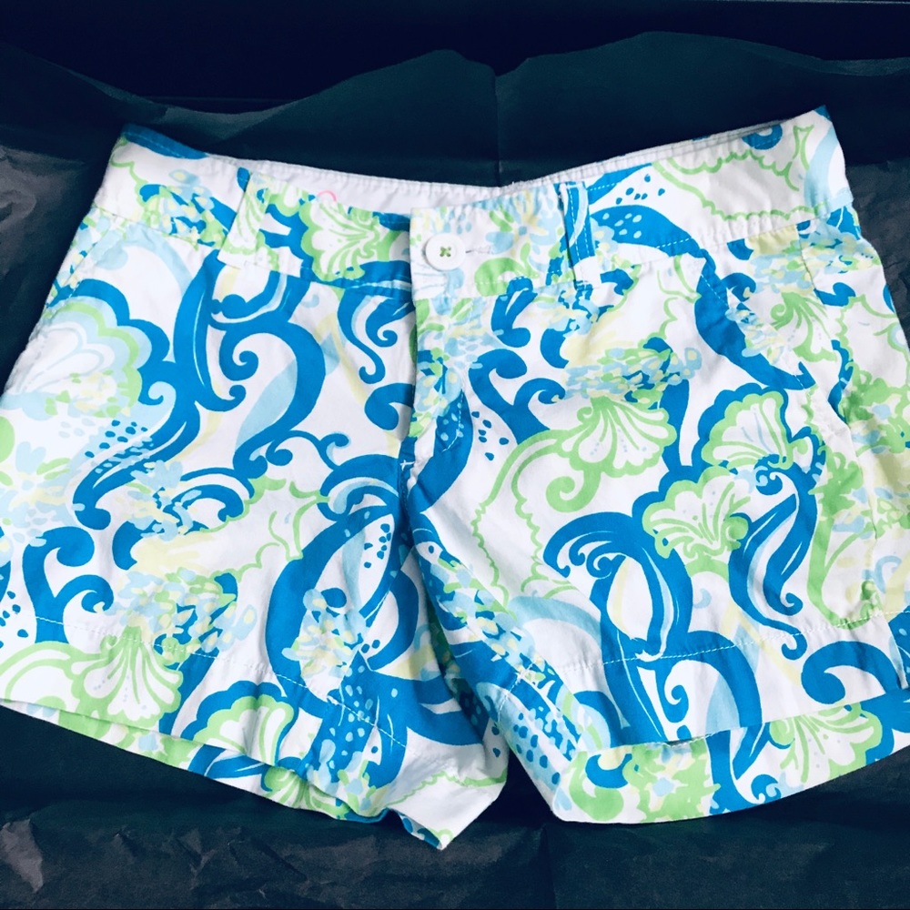 Shell Print Classic Lilly Pulitzer Callahan Short
